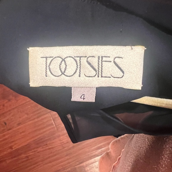 Tootsies brand sheath layered silk dress - Picture 8 of 10